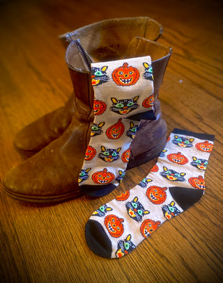 Nostalgic Halloween Socks