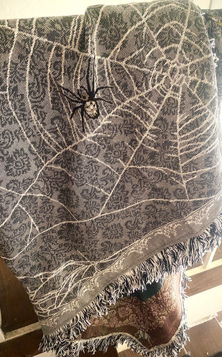 Nevermore Halloween Throw