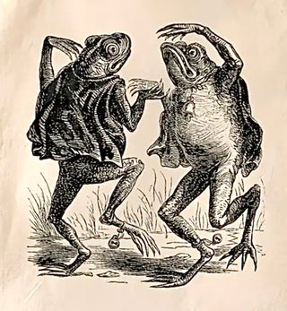 Frolicking Frogs Tote Bag