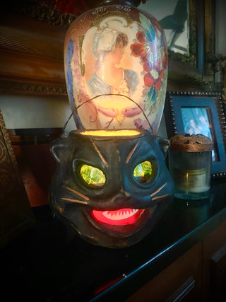 Poe’s Pussycat Lantern & Candy Bucket