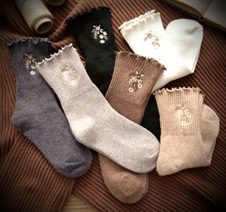 Faux Cashmere Socks