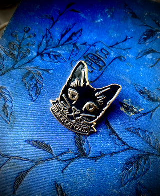 Black Cat Club Pin