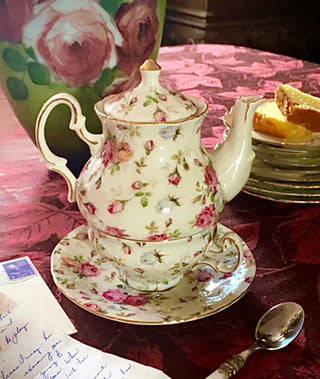 Rosebud Chintz Tea for One