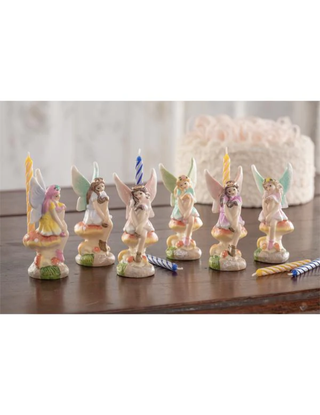 Fairy Birthday Cake Candleholders