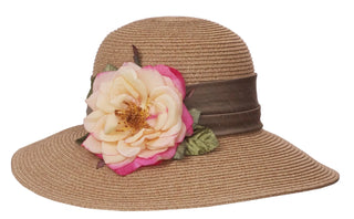 Vintage Wild Rose Lampshade Hat