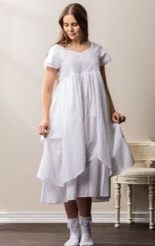 Swiss Dot Dreams Nightdress