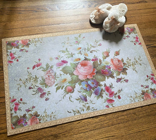 Marie Antoinette French Floral Mat
