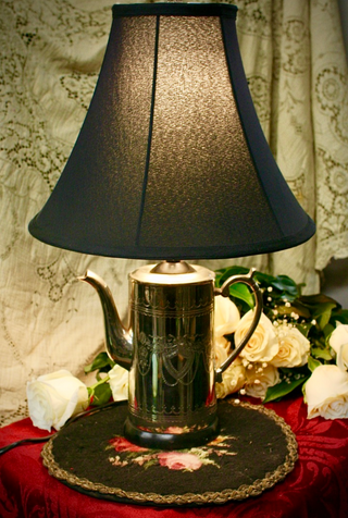 Sterling Values Teapot Lamp